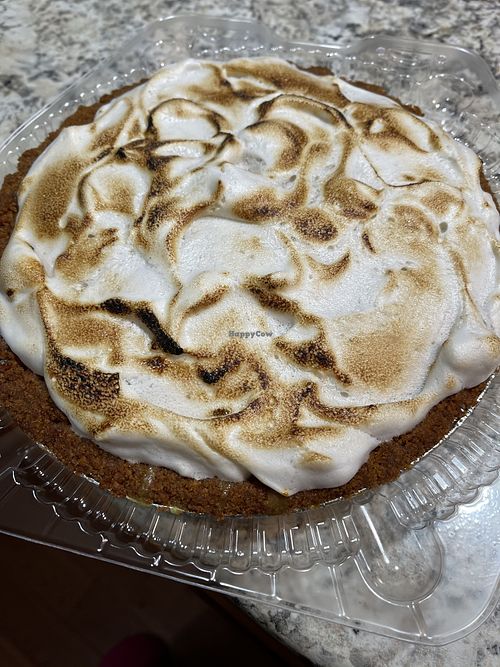 Lemon Crème Merengue pie is heavenly !  at SweetArt in St Louis
