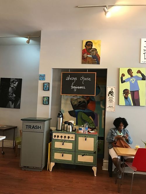 inside at SweetArt in St Louis