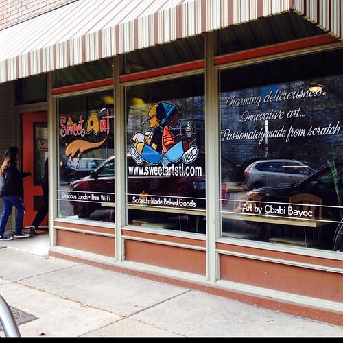Sweet Art entrance/ outside view  at SweetArt in St Louis