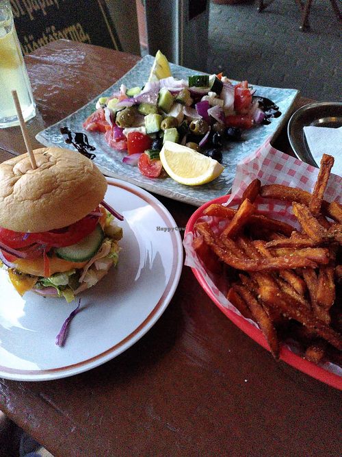 Bacon Burger Tata Restaurant HappyCow