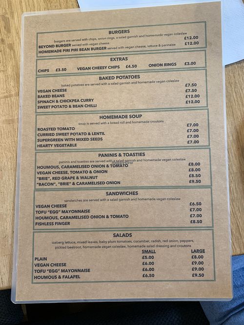   at Old Town Beach Cafe  in Hunstanton