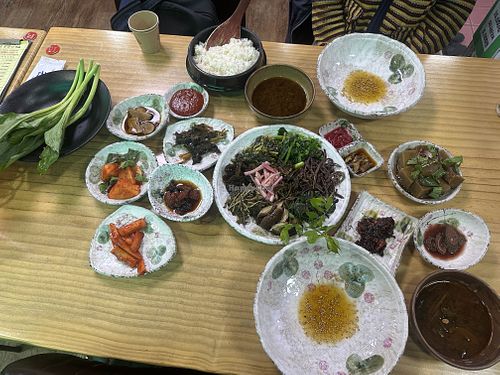   at Jeombongsan Sanchae in Sokcho