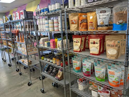 Plentiful selection of quality delicious vegan food at VegSide Mkt in Houston