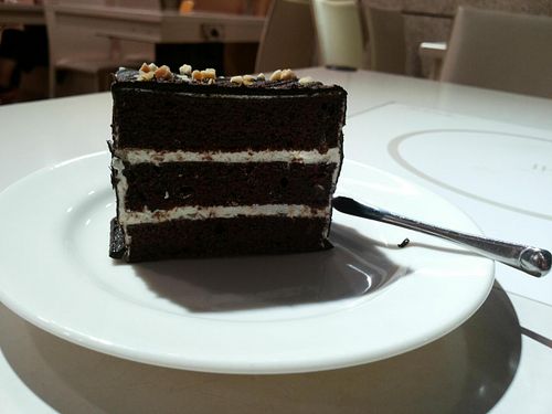 chocolate delight at Loving Hut - Heping Branch in Taipei