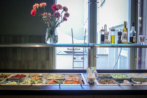 buffet at Dhaba Beas - Lucerna in Prague