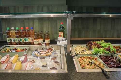 buffet at Dhaba Beas - Lucerna in Prague