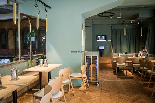 interior - upstairs at Dhaba Beas - Lucerna in Prague