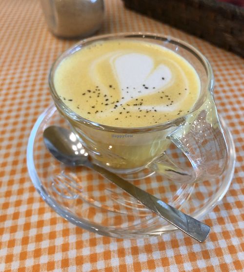 Tumeric soy  at So Veggie Cafe in Johor Bahru