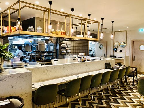 The kitchen  at Cinnamon Kitchen in Oxford