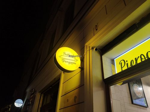 Outside at Pierogarnia Krakowiacy in Krakow