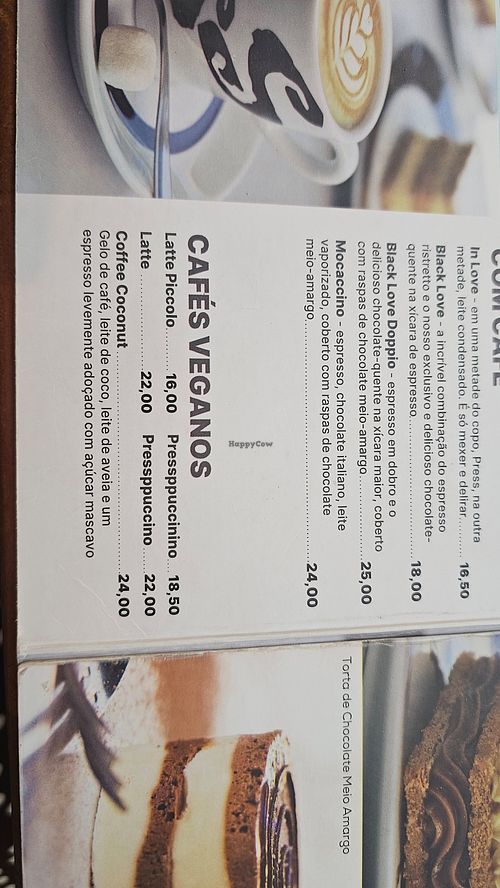 Única parte com opções veganas no cardápio hoje (04/04/26)! at Press Cafe in Porto Alegre