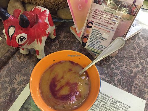 yummy wholesome soup at Bowls in Hong Kong Island