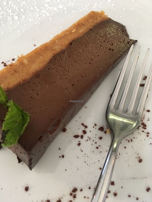 Chocolate cheesecake  at Il Principe d'Oro in Vidracco