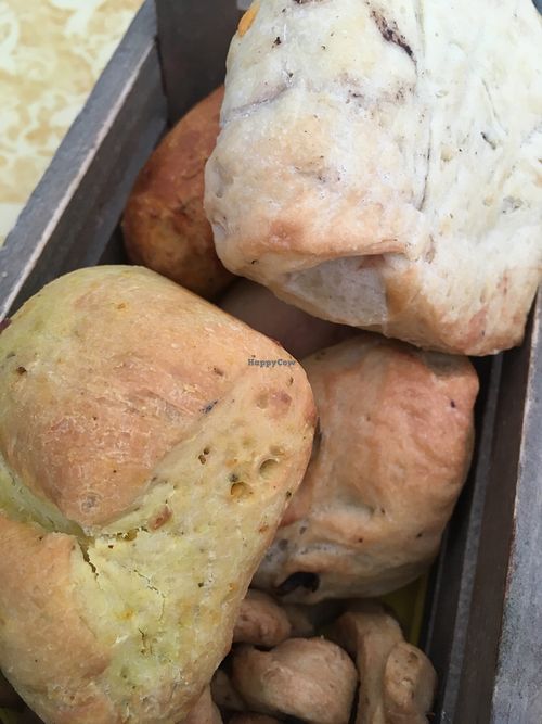 Homemade bread  at Il Principe d'Oro in Vidracco