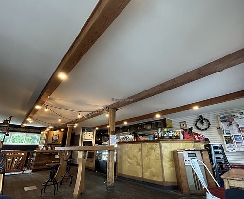 Inside of cafe  at Cowpuccino's Coffee House in Prince Rupert