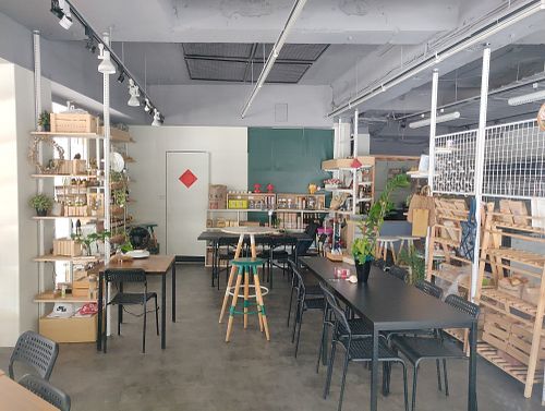 Inside at Huān Qìng ShēngMìng 歡慶生命 in Taipei