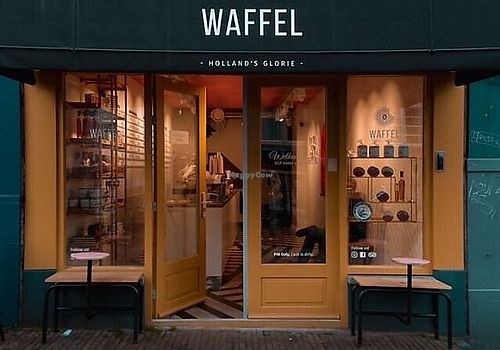 exterior social media at Waffel in Utrecht