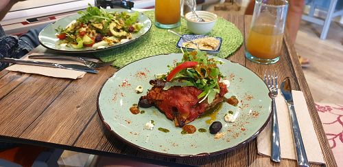 All fresh and tasty! Lovely owners! at O-ECO  in Mallorca