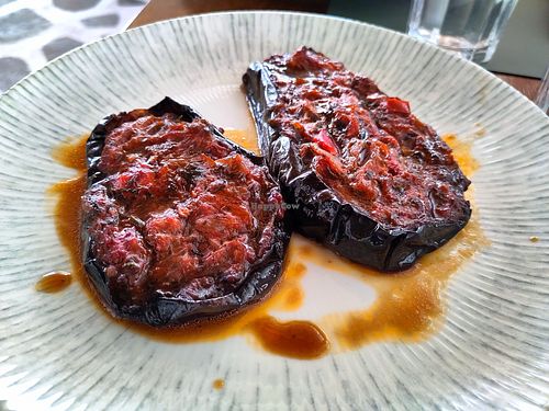 Eggplant imam at Argo in Antiparos