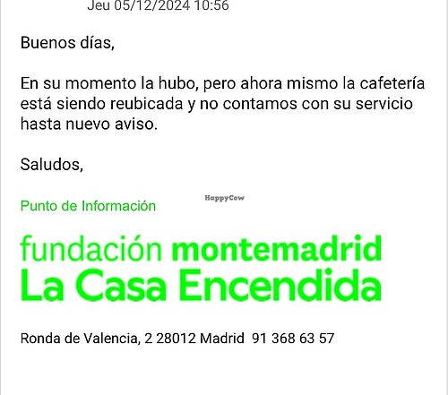  at La Casa Encendida in Madrid