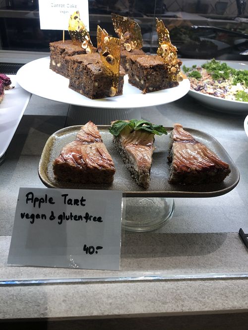 Apple tart at Greta's in Copenhagen