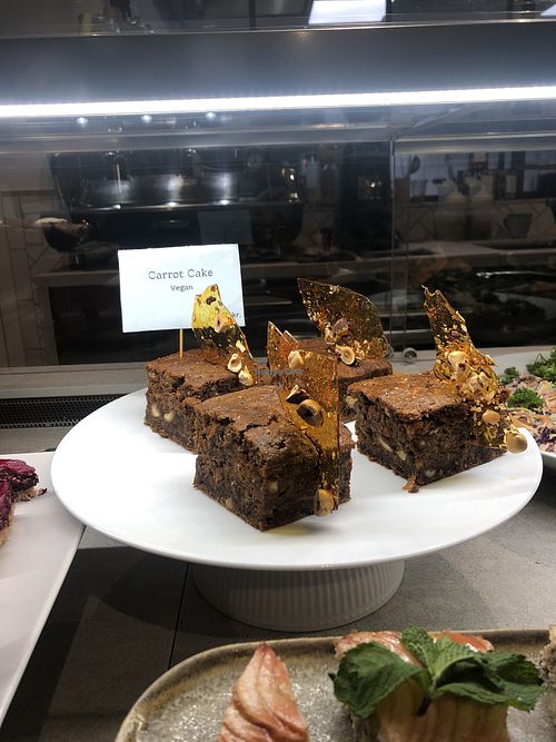Carrot cake at Greta's in Copenhagen