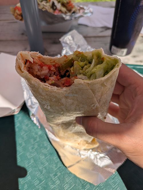 Vegan burrito at Tacos Tacos  in Ludlow
