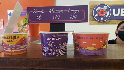 Prices at Ubatuba Acai in Sherman Oaks
