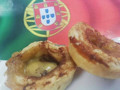Custard tarts (pastéis de nata) at A Quina Verde in Johannesburg