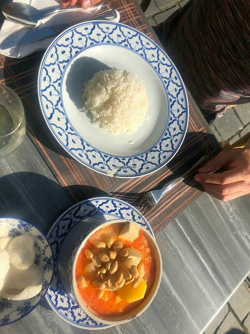 Curry als hoofdgerecht at Mae Thai in Vlissingen