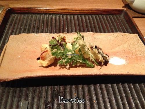 tempura at Kajitsu in New York City