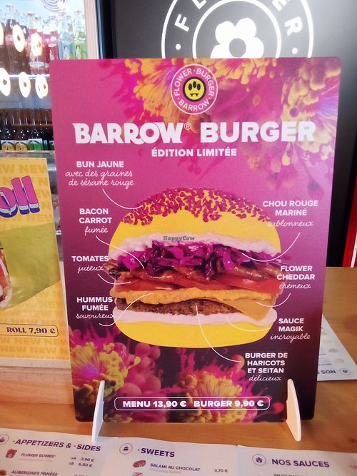  at Flower Burger in Marseille