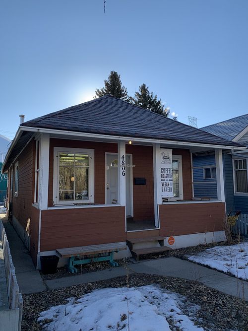 Outside view  at Canela in Calgary