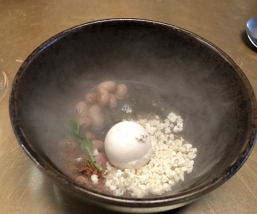 Smoking -Cranberry bean/coconut/coffee at Alice in Ottawa