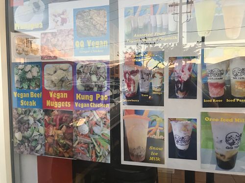 Menu at QQ Tea House in Honolulu