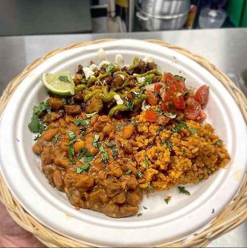 Asada Plate at Rad.ish Street Food in Williamsburg