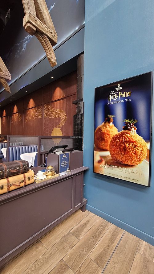 Check in for afternoon tea at Warner Bros. Studio Tour in Watford