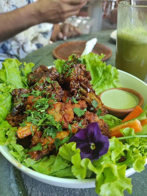 Couliflower wings at Once:Once in Antigua