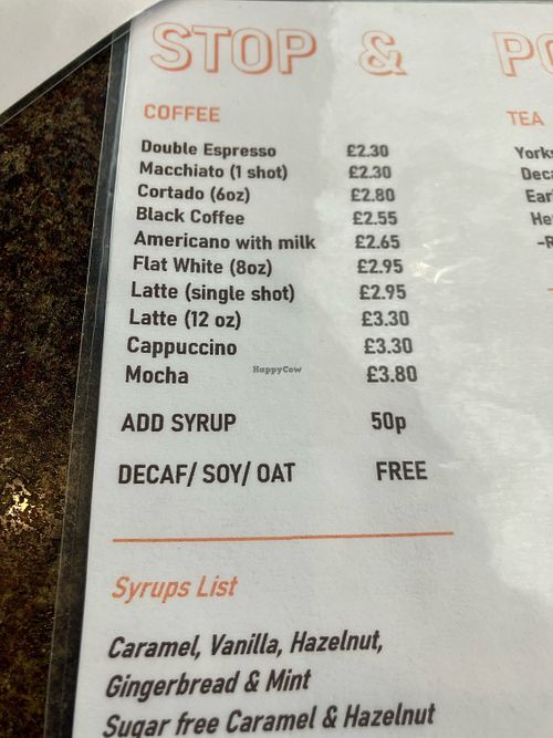   at Stop & Pour in Worksop