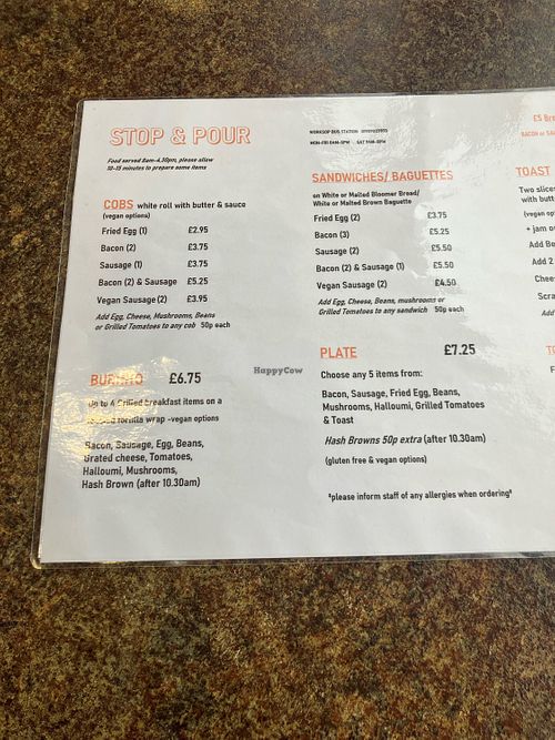   at Stop & Pour in Worksop