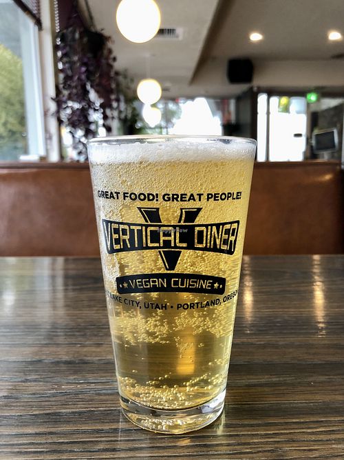 Ginger Kombucha   at Vertical Diner and The Gold Room in Portland