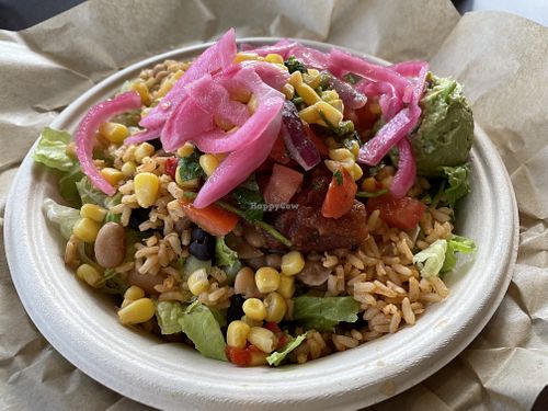 Salad  at Qdoba in Lake Delton