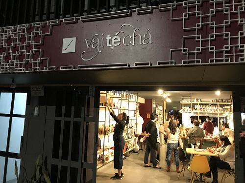 Entrance at Vai Té Chá in Brasilia