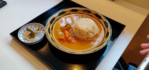 Curry with rice at Cafe 369 in Chiba