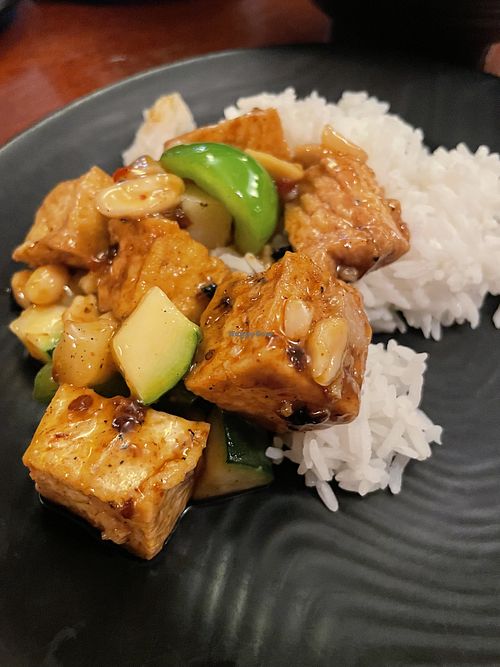 King pao tofu   at China City in Freeland