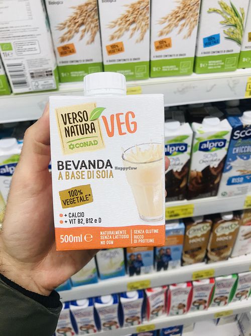 Plant based options  at Conad in Tirana