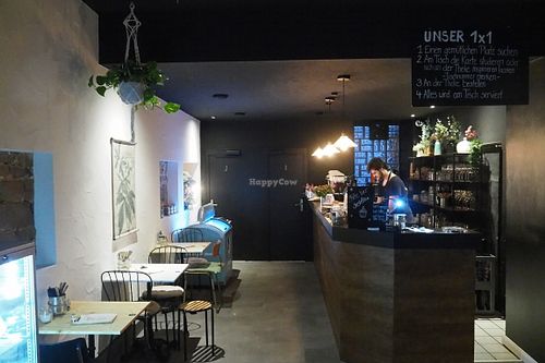 The inside at LUUC Café in Saarbrucken