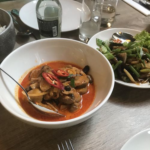 Nice vegan curry at Ton Nam Thai in Meppel