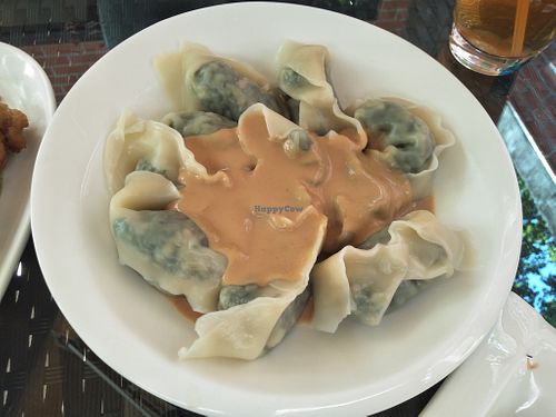 Dumplings without soup. at GōngDé Lín - Godly - Wukang Rd in Shanghai