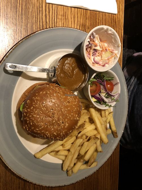 Beyond burger  at Burnbrae in Bearsden